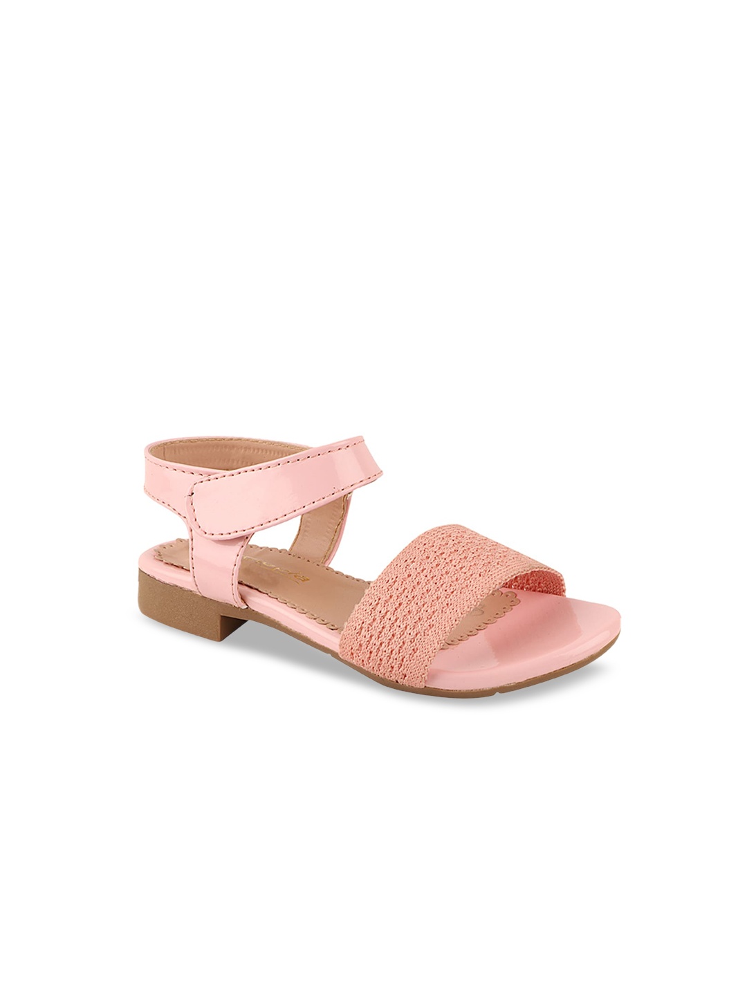 

Shoetopia Girls Pink Open Toe Flats