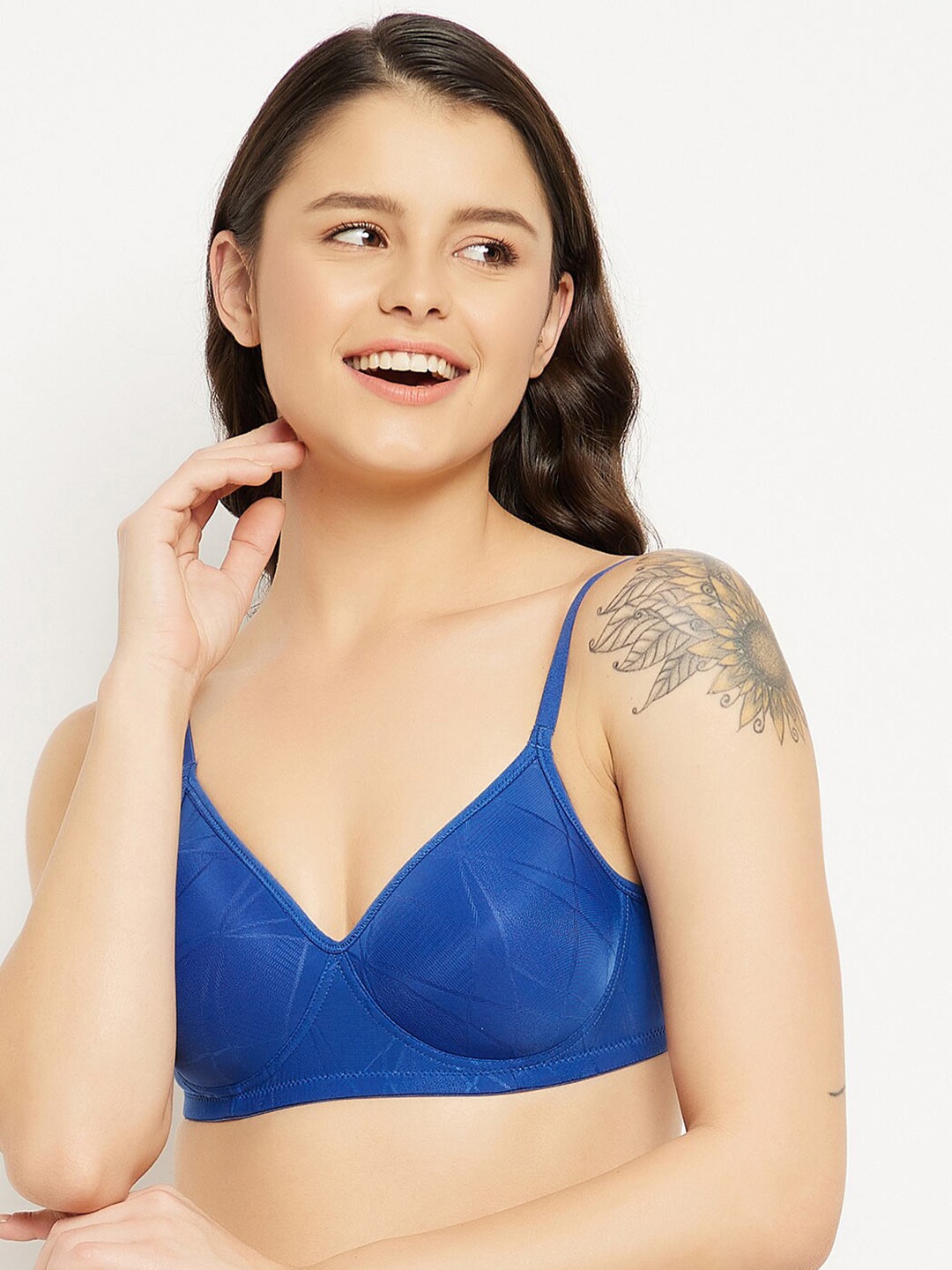 

Clovia Women Blue Solid