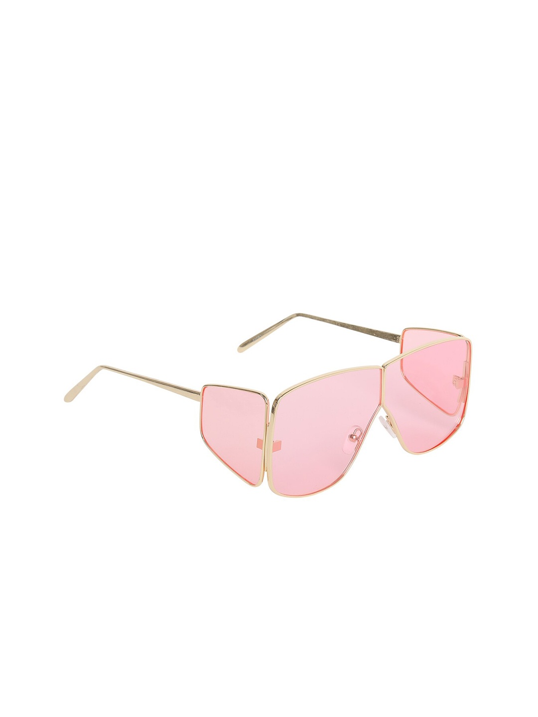 

SCAGLIA Unisex Pink Badshah Style Shield Sunglasses