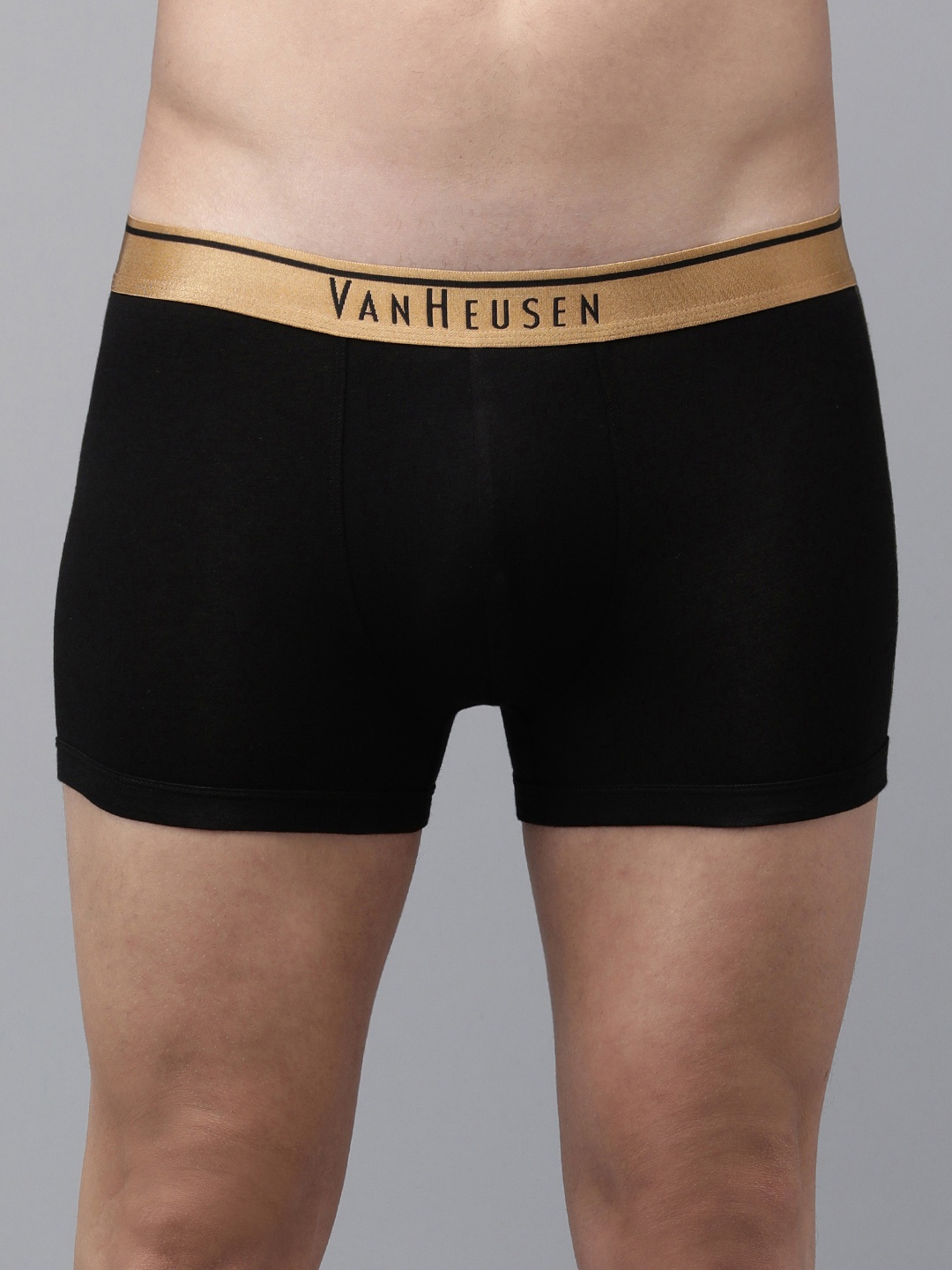 

Van Heusen Men Antibacterial Colour Fresh Trunks, Black