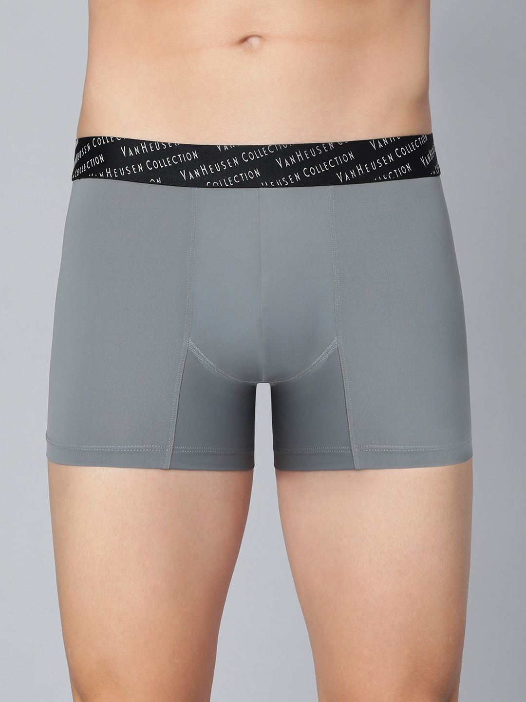 

Van Heusen Men 4-Way Stretch Tactel Trunks 8905482035880, Grey