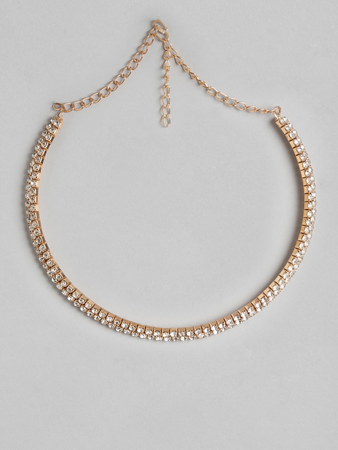 

Anouk Gold-Plated Stone-Studded Choker Necklace