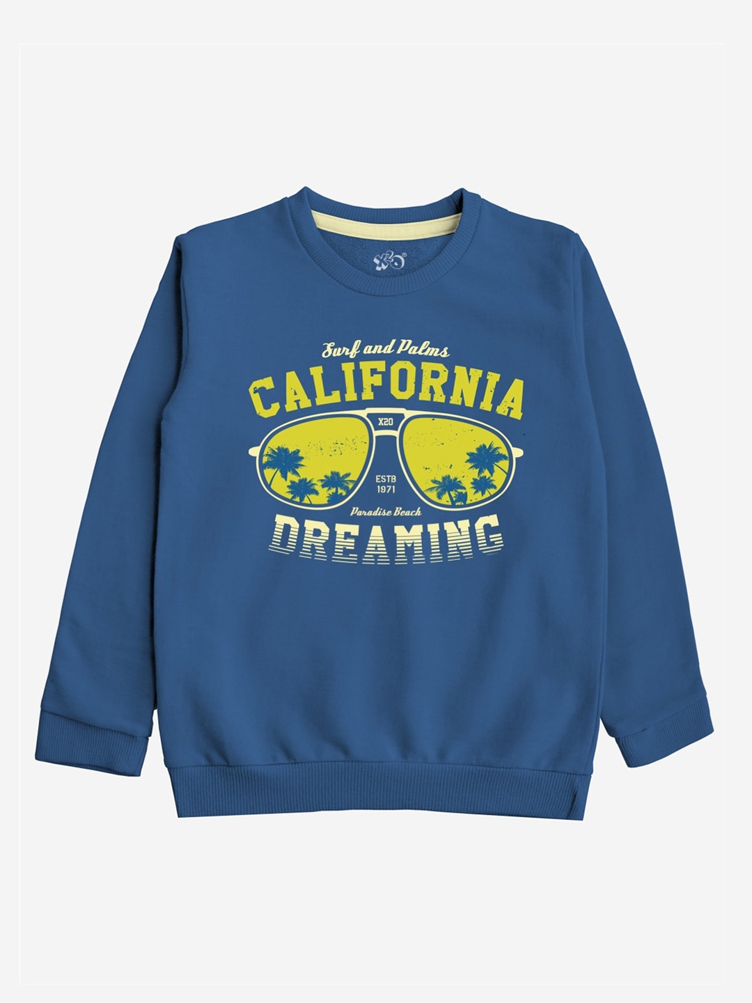 

x2o Unisex Kids Blue Printed Sweatshirt