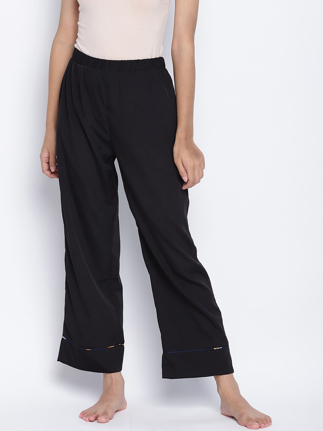 

Oxolloxo Women Black Trousers