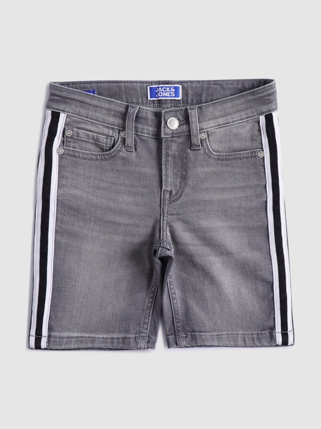 

Jack & Jones Boys Grey Denim Shorts