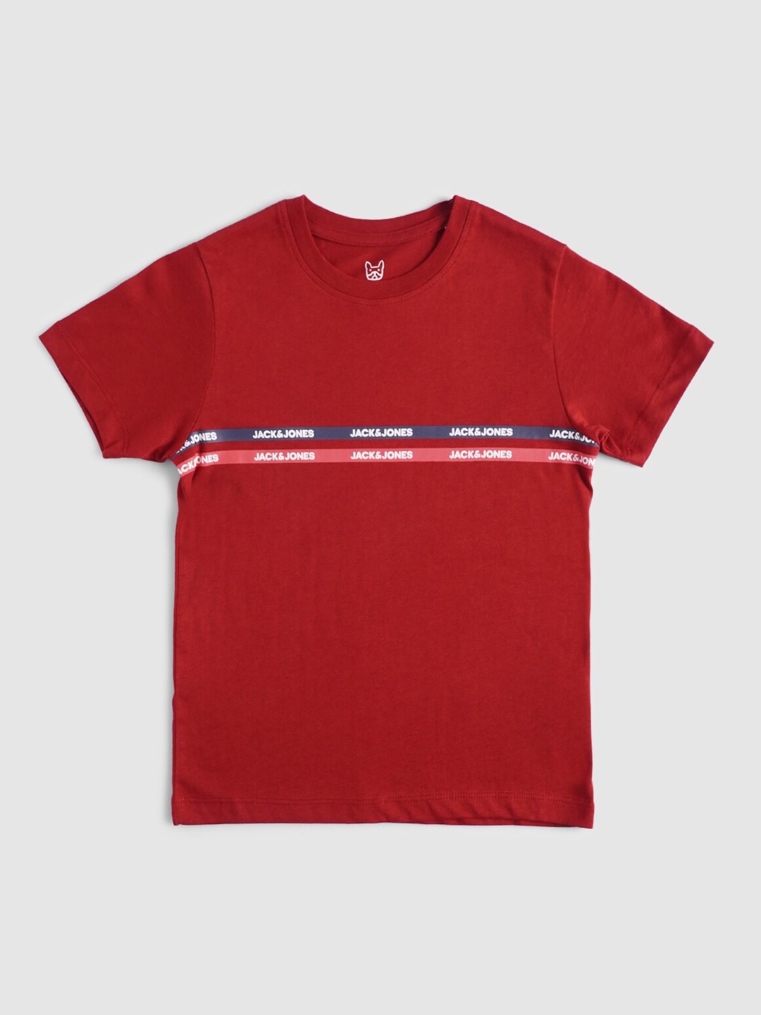 

Jack & Jones Boys Red Printed T-shirt
