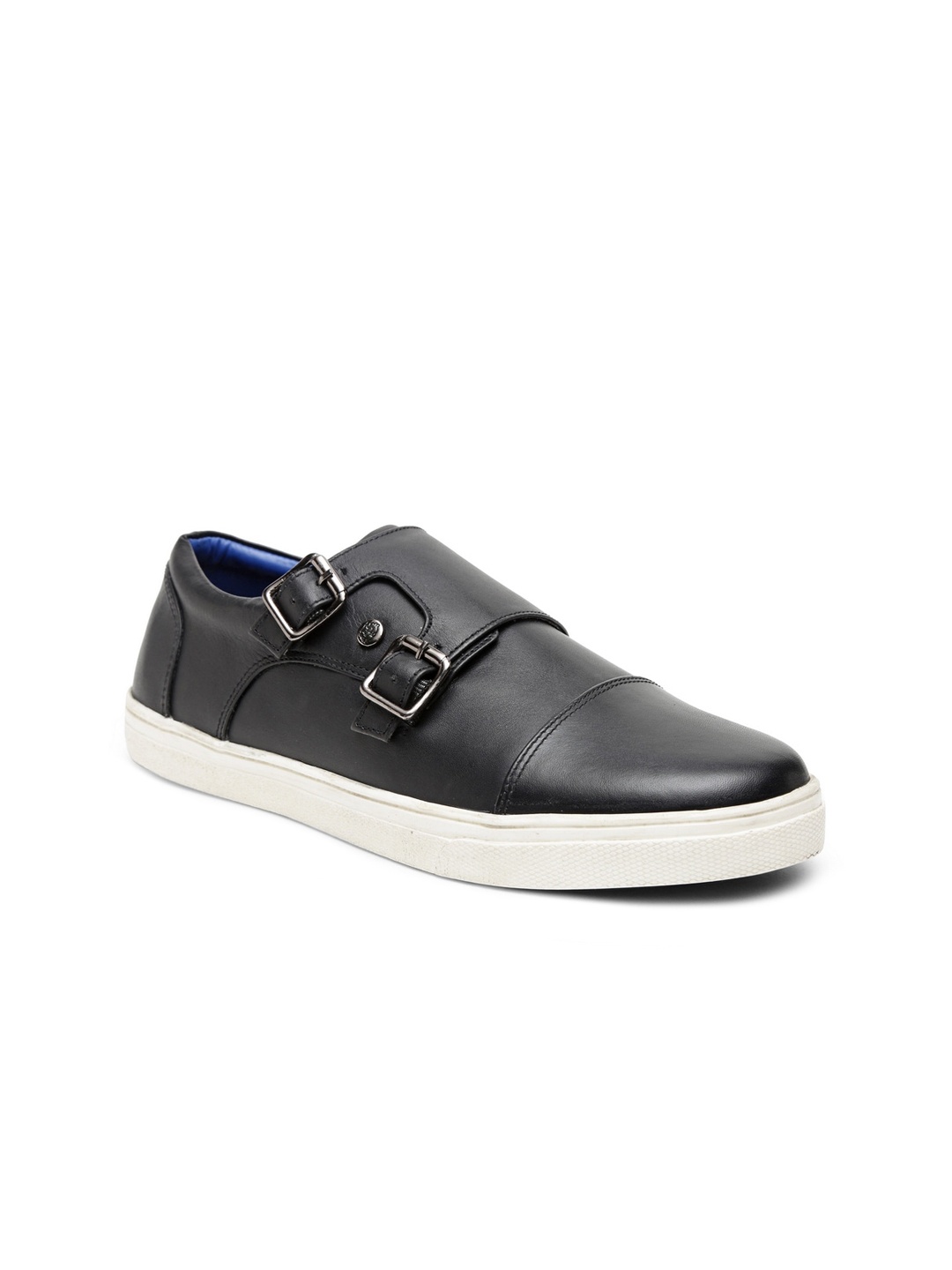 

BEAVER Men Black Colourblocked Monks
