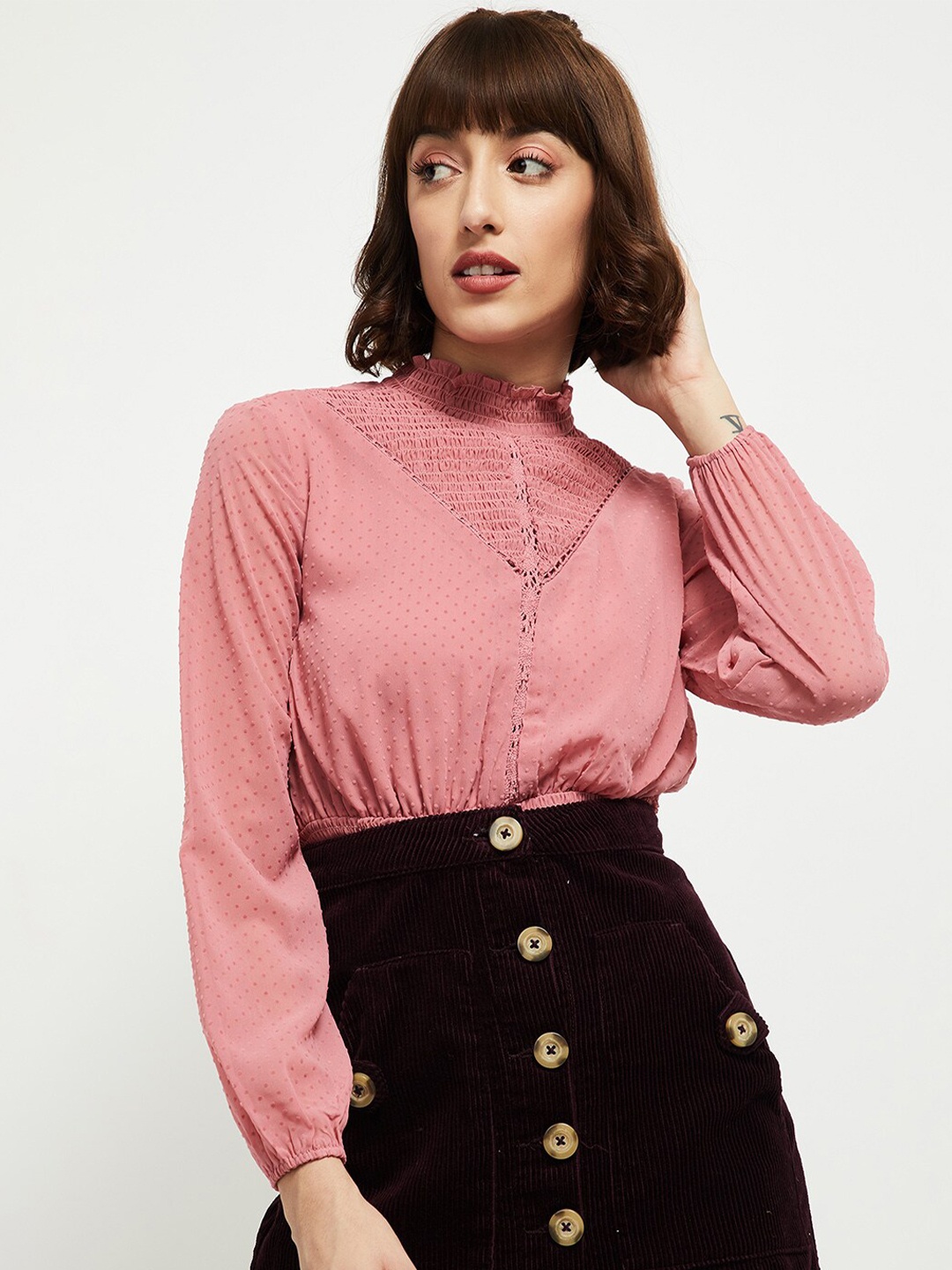 

max Pink Regular Top