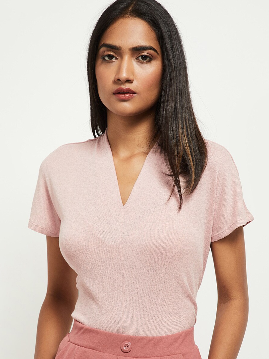 

max Pink Regular Top