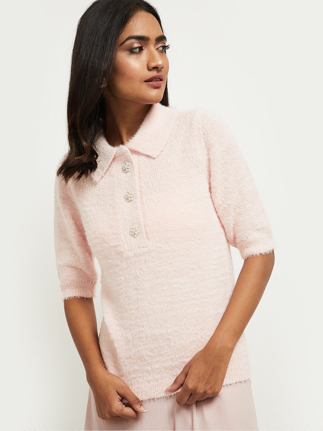 

max Pink Regular Top