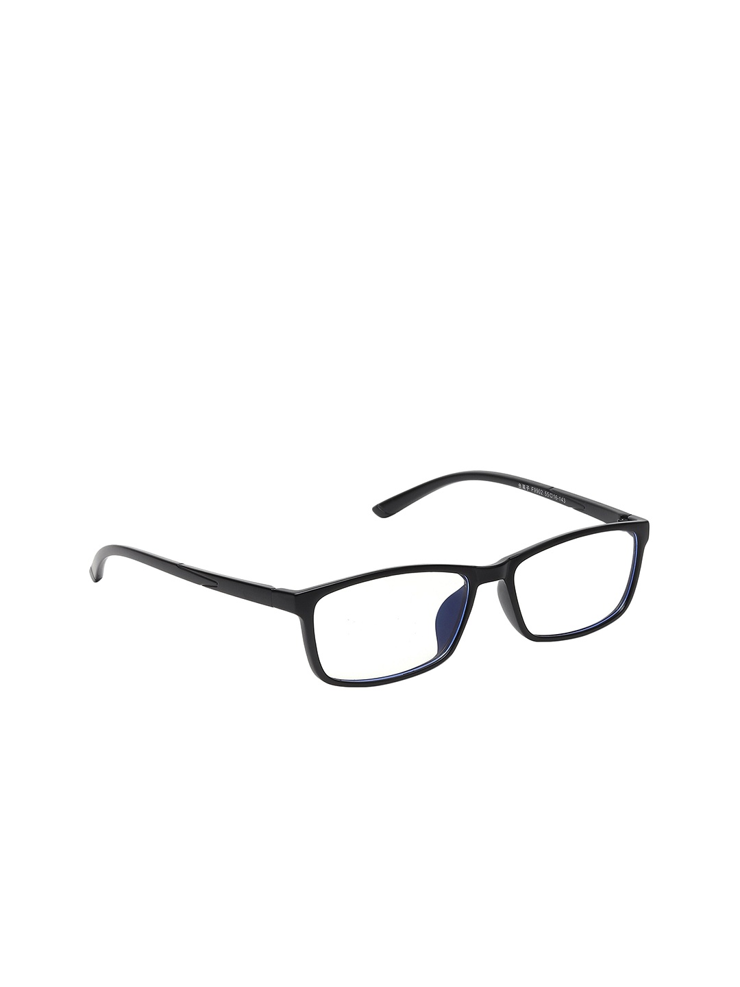 

SCAGLIA Unisex Clear Lens & Black Wayfarer UV Protected Lens CLEAR_MODEL 1_SCG, Transparent