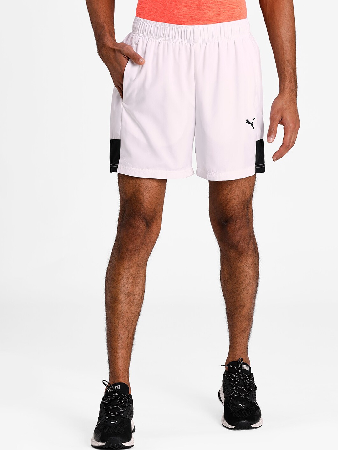 

Puma Men White Sports Shorts