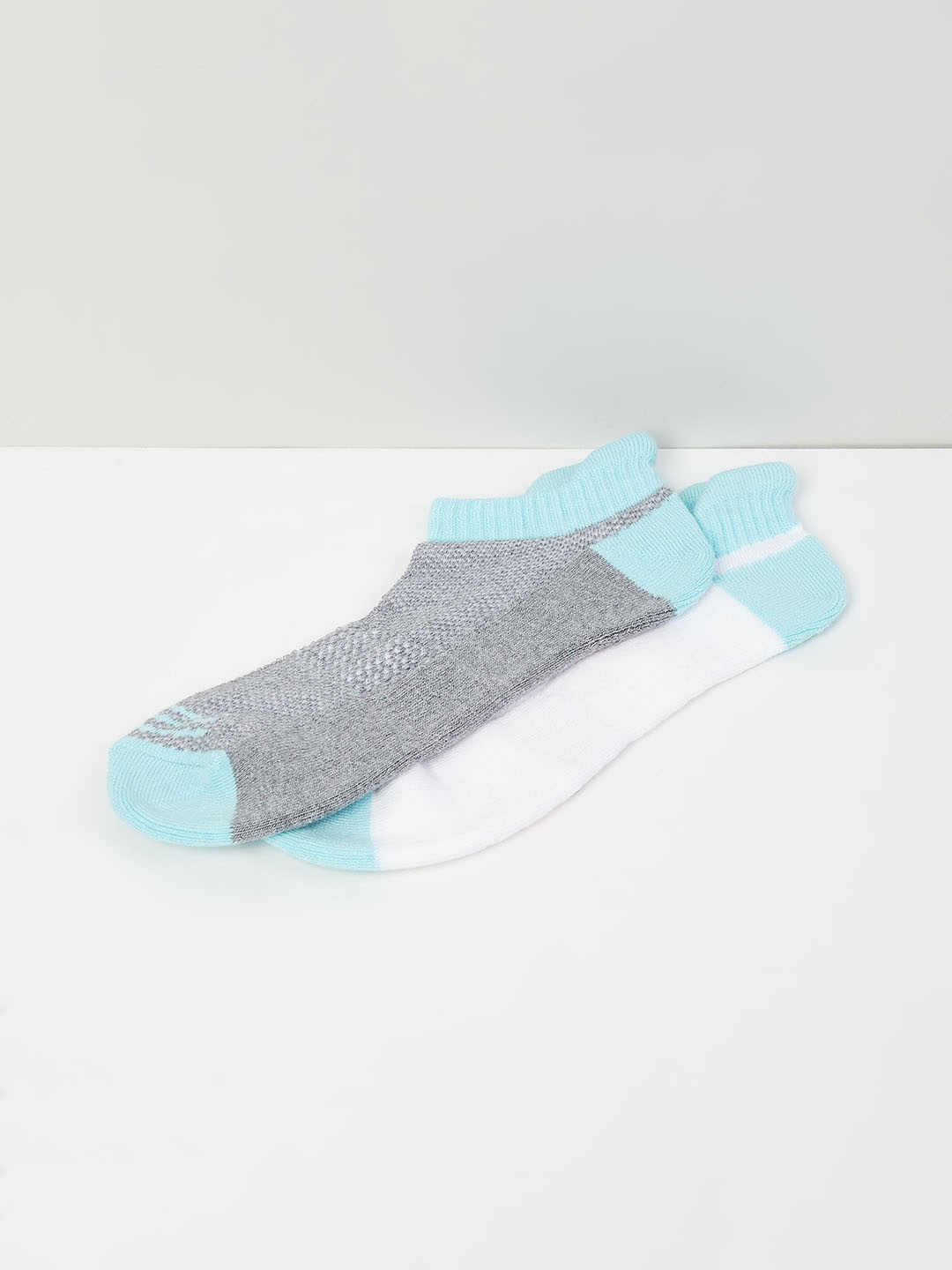 

Max Girls Pack Of 2 Assorted Ankle-Length Socks