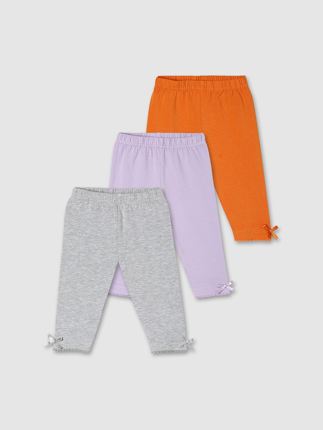 

max Girls Multi Pack of 3 Cotton Leggings