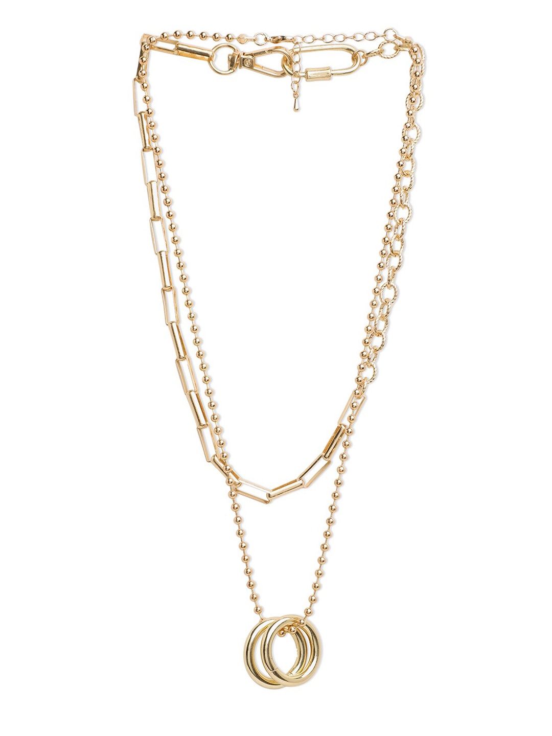 

20Dresses Women Gold-Toned Layered Necklace