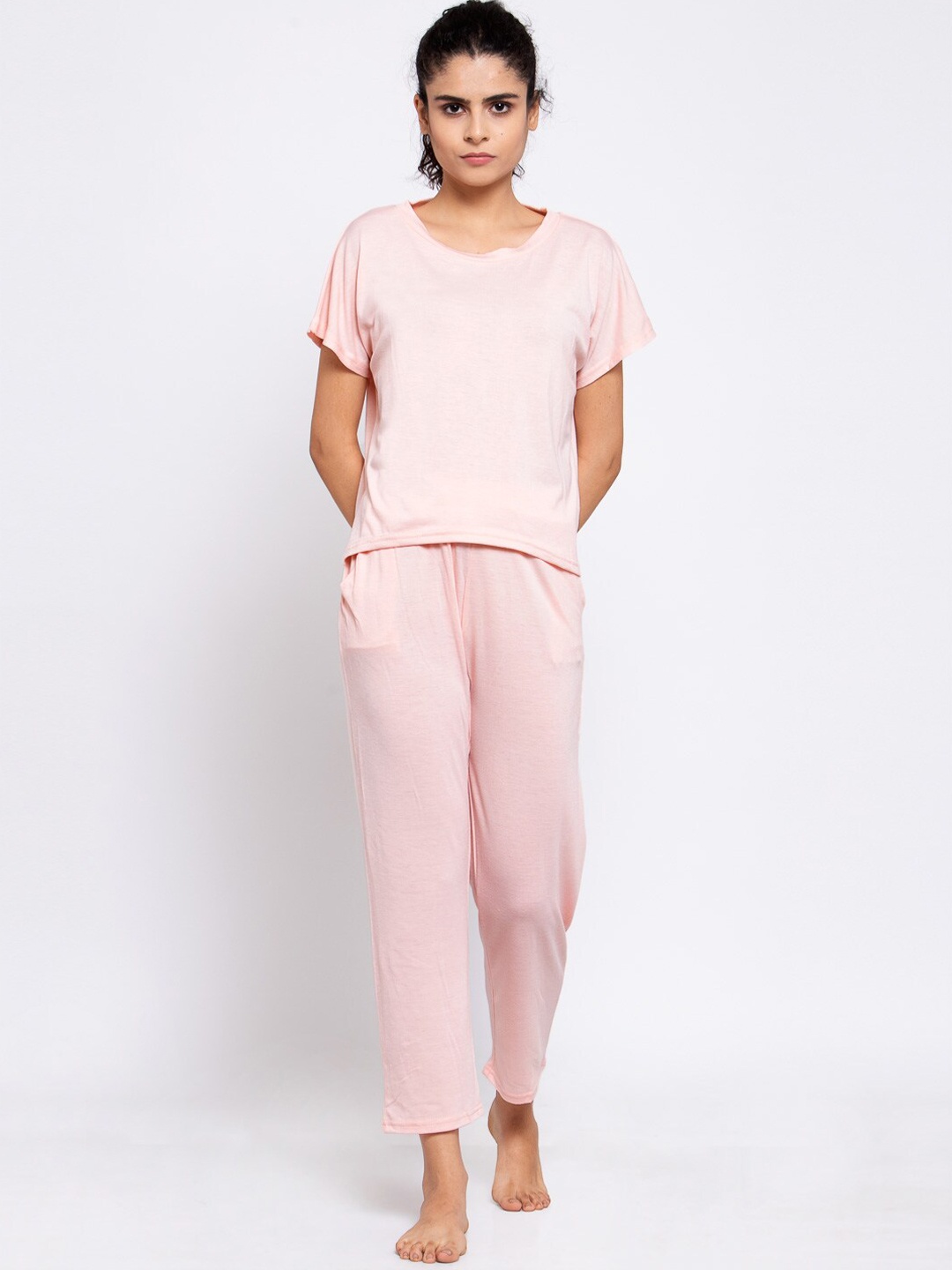 

iki chic Women Pink Night suit