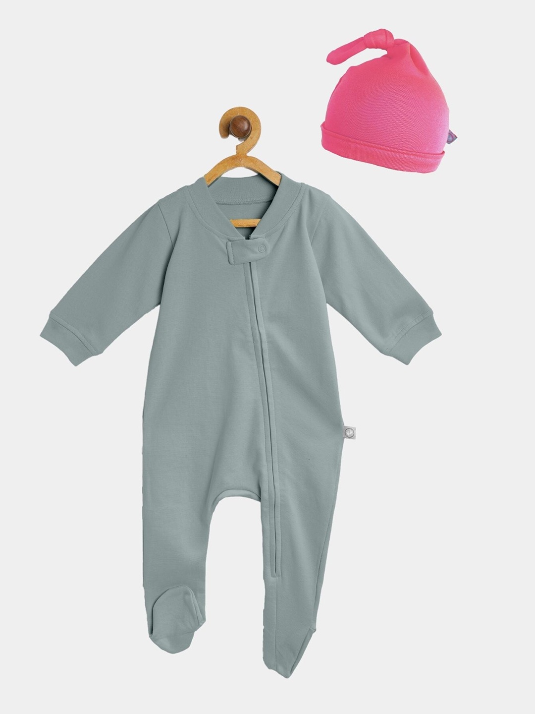 

cherrytoes Kids Unisex Grey sleepsuit
