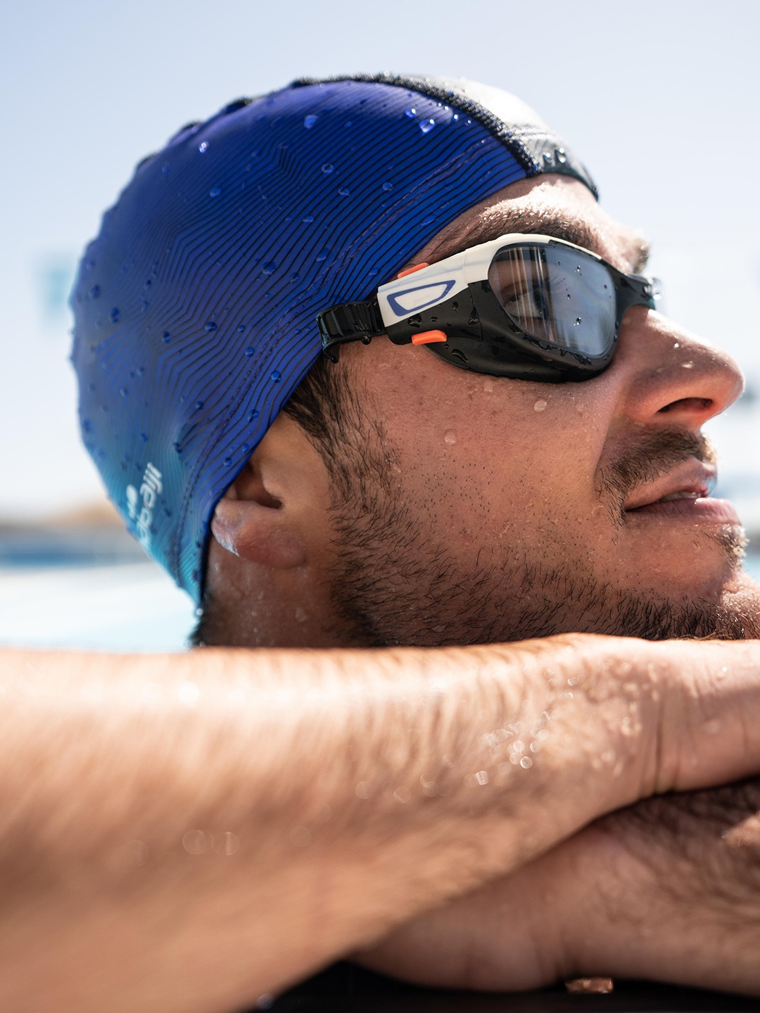 

Nabaiji By Decathlon White & Black Spirit Swimming Goggles