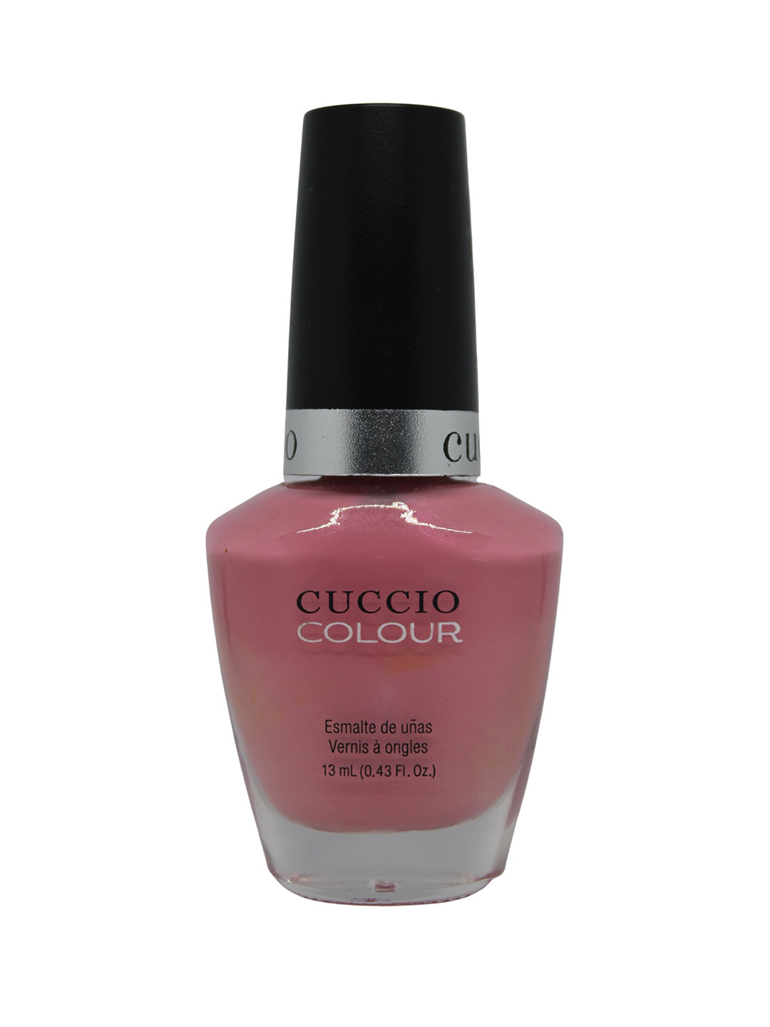 

Cuccio Colour Long Lasting Glossy Nail Polish - Turkish Delight 25 Free Formula 13 ml, Rose