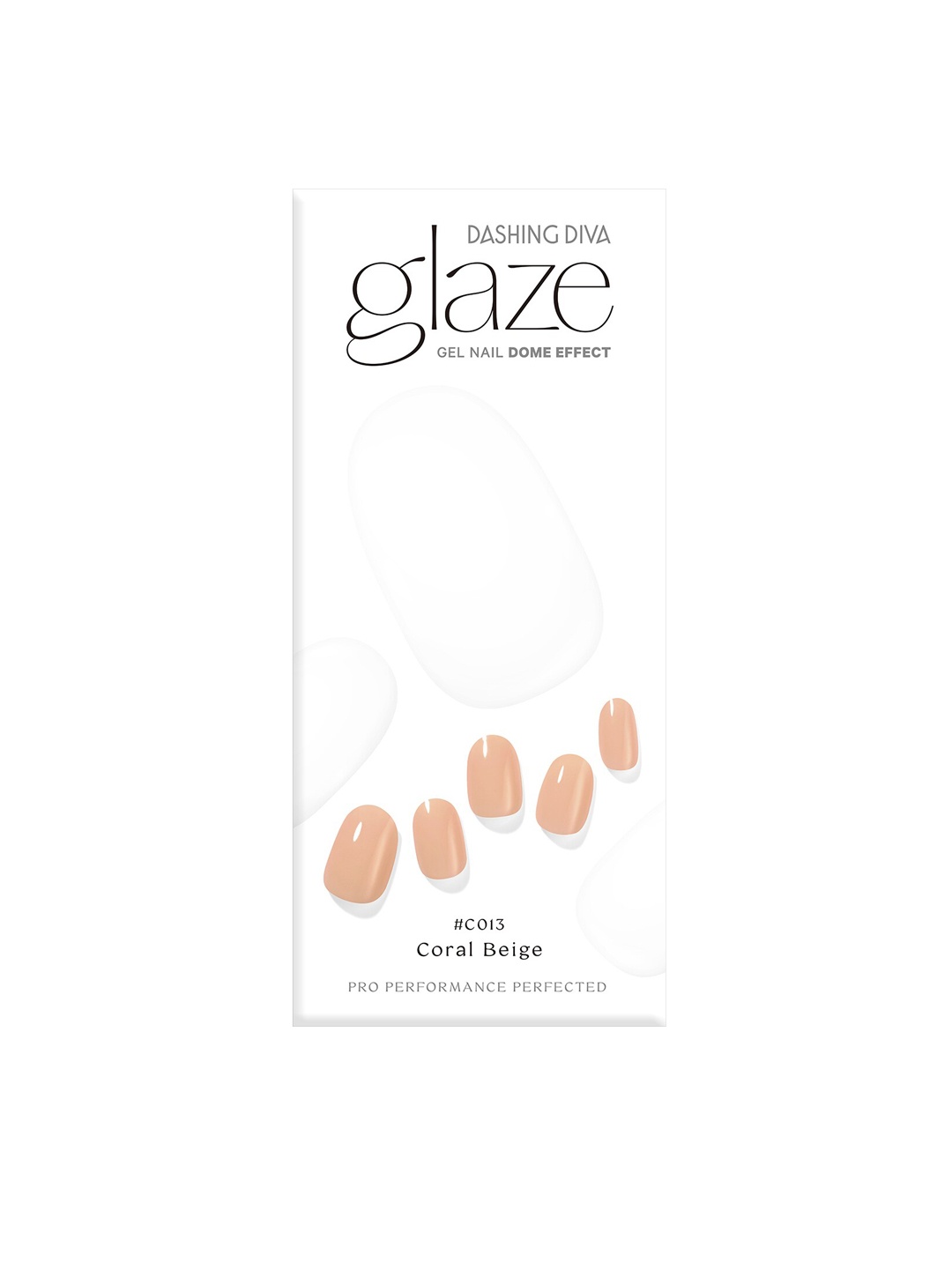 

Dashing Diva Beige Glaze Gel Nail