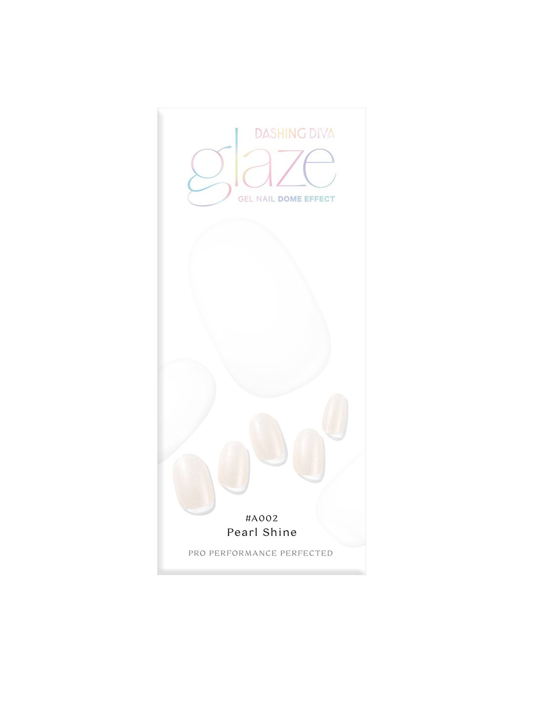 

Dashing Diva Beige Glaze Pearl Shine Gel Nail