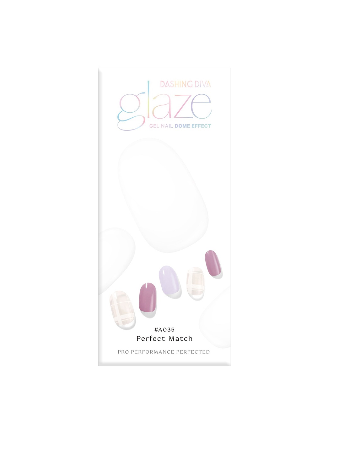 

Dashing Diva Multicoloured Dome Effect Gel Nail, Multi