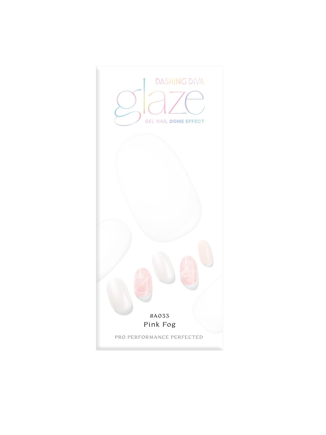 

Dashing Diva Pink Fog Dome Effect Gel Nail