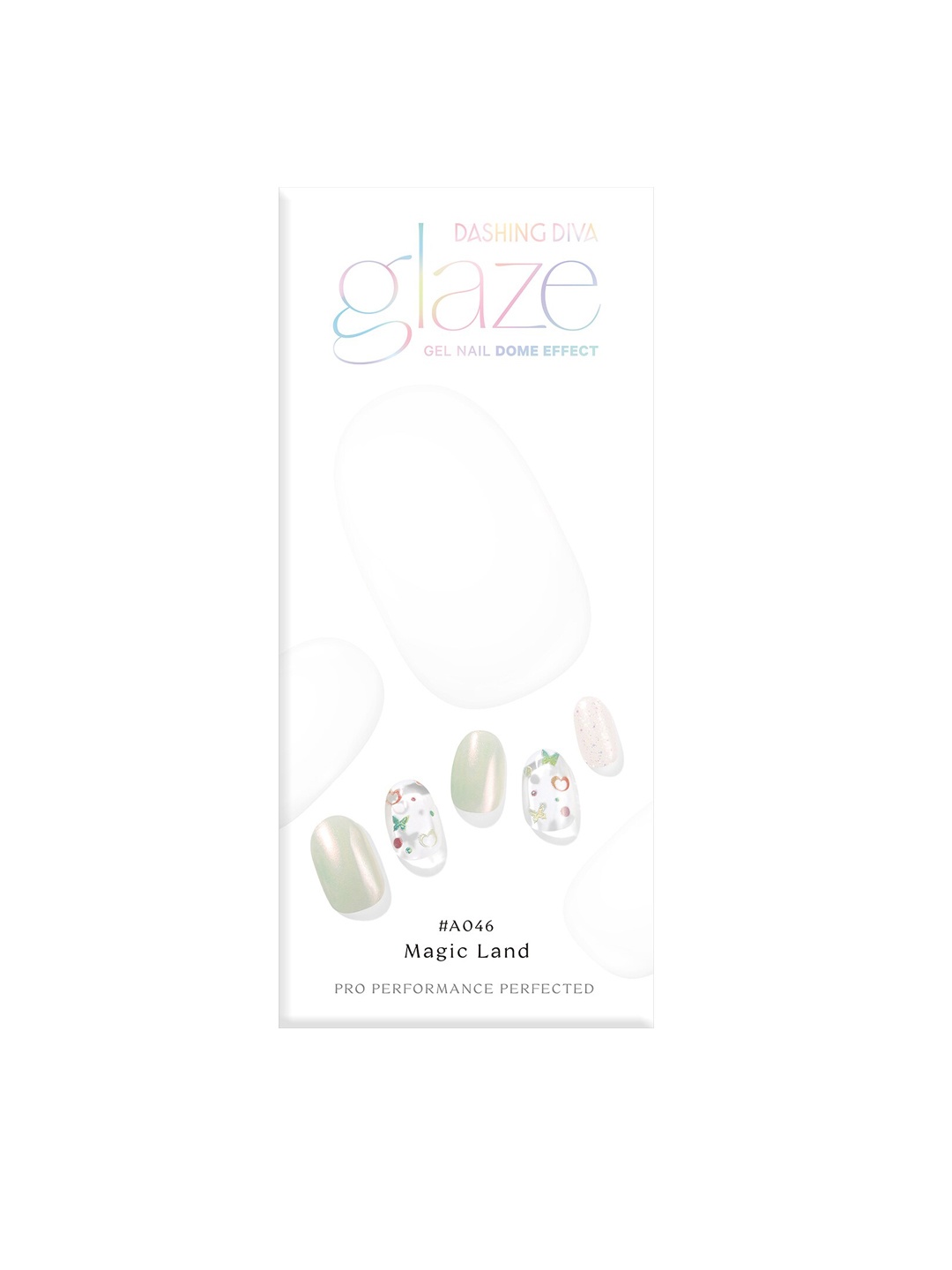 

Dashing Diva Multicoloured Dome Effect Gel Nail, Multi