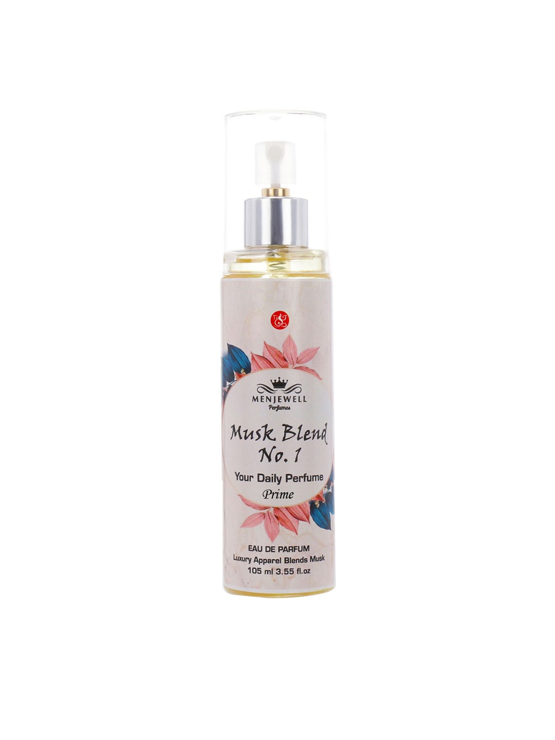 

Menjewell Unisex Musk Blend No.1 Eau de Parfum 105 ml, Transparent