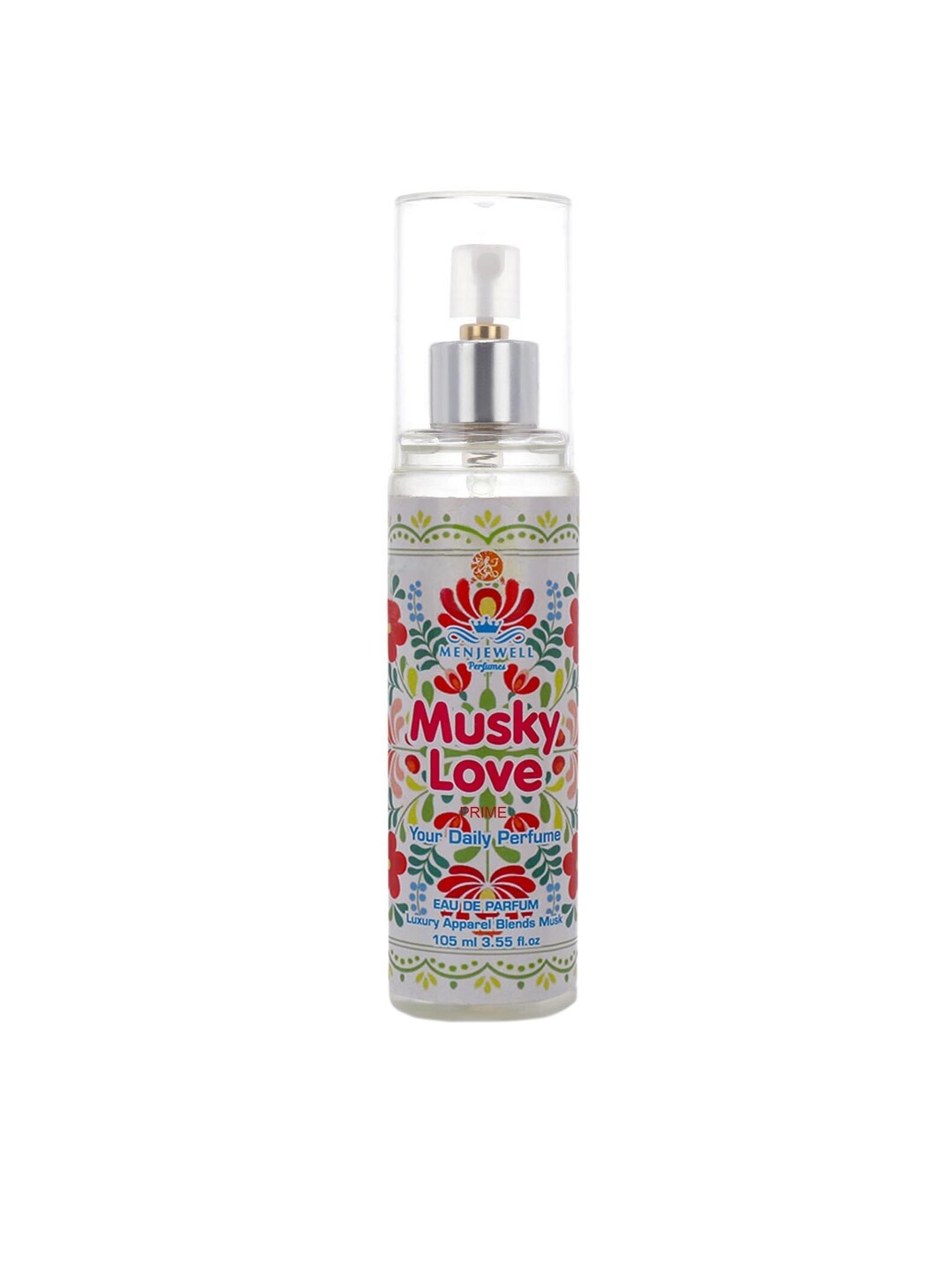 

Menjewell Unisex Musky Love Eau de Parfum 105 ml, Transparent