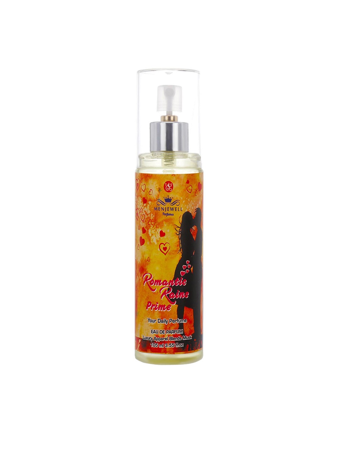 

Menjewell Unisex Romantic Rains Eau de Parfum 105 ml, Transparent