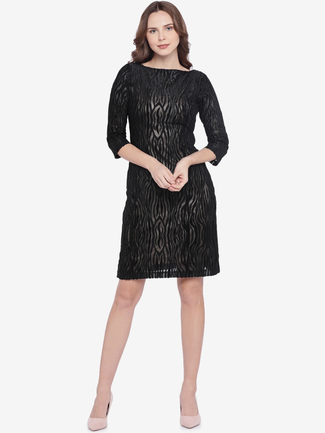 

Emmyrobe Black Sheath Dress