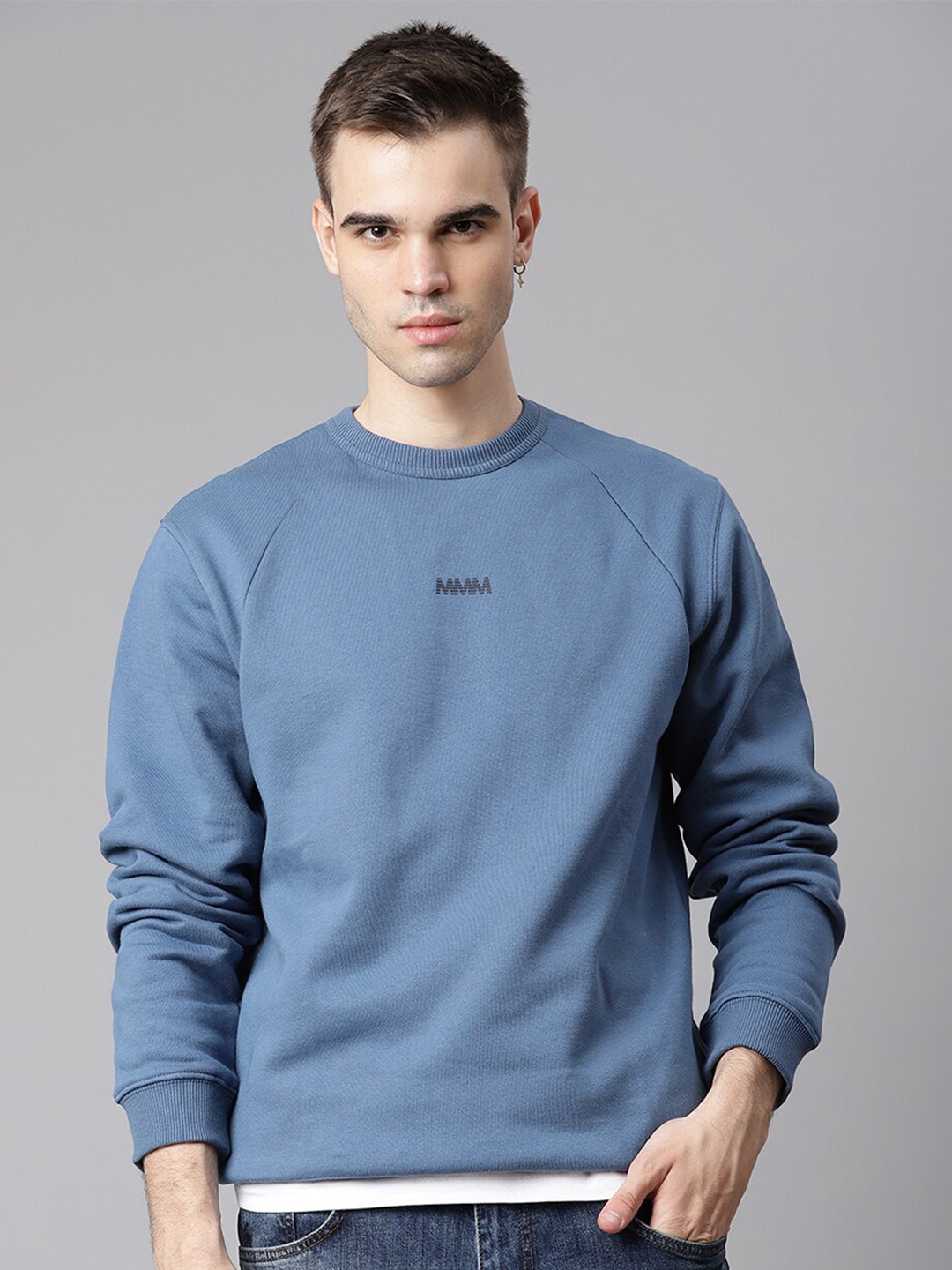 

Matinique Men Blue Pullover Sweater