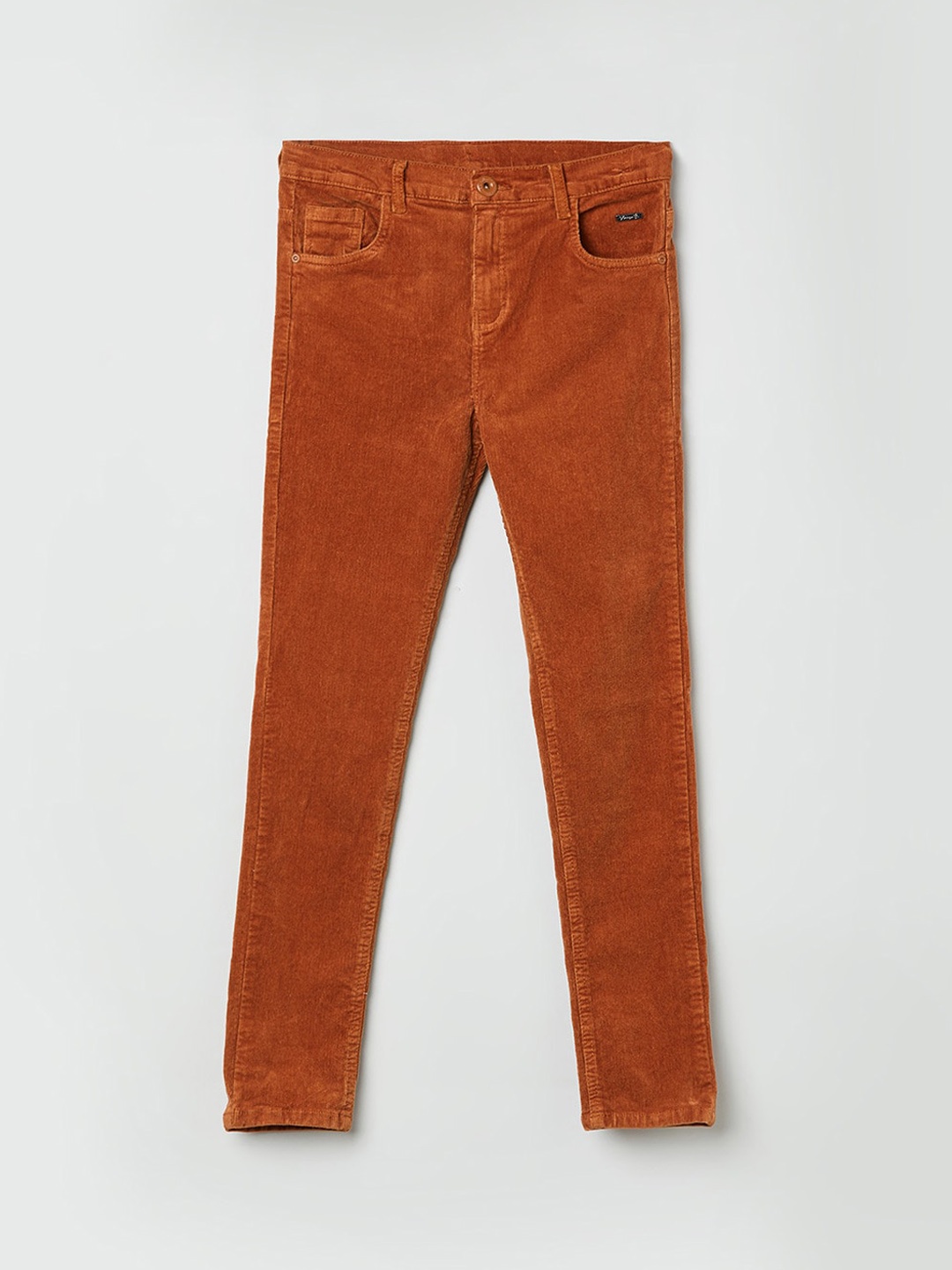 

max Boys Rust Brown Trousers