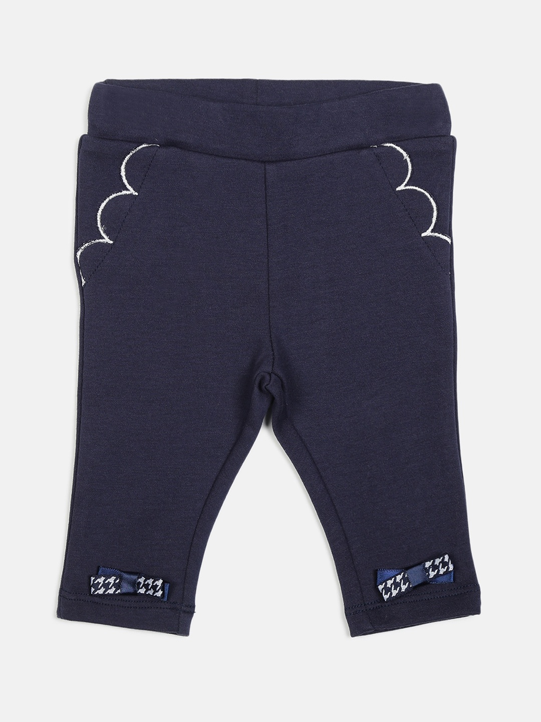 

Chicco Girls Navy Blue RegularTrousers