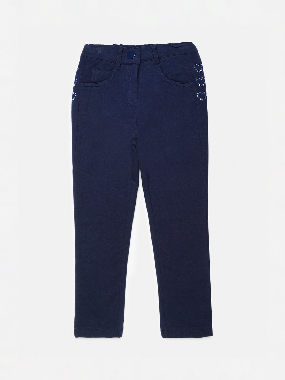 

Chicco Girls Navy Blue Trousers