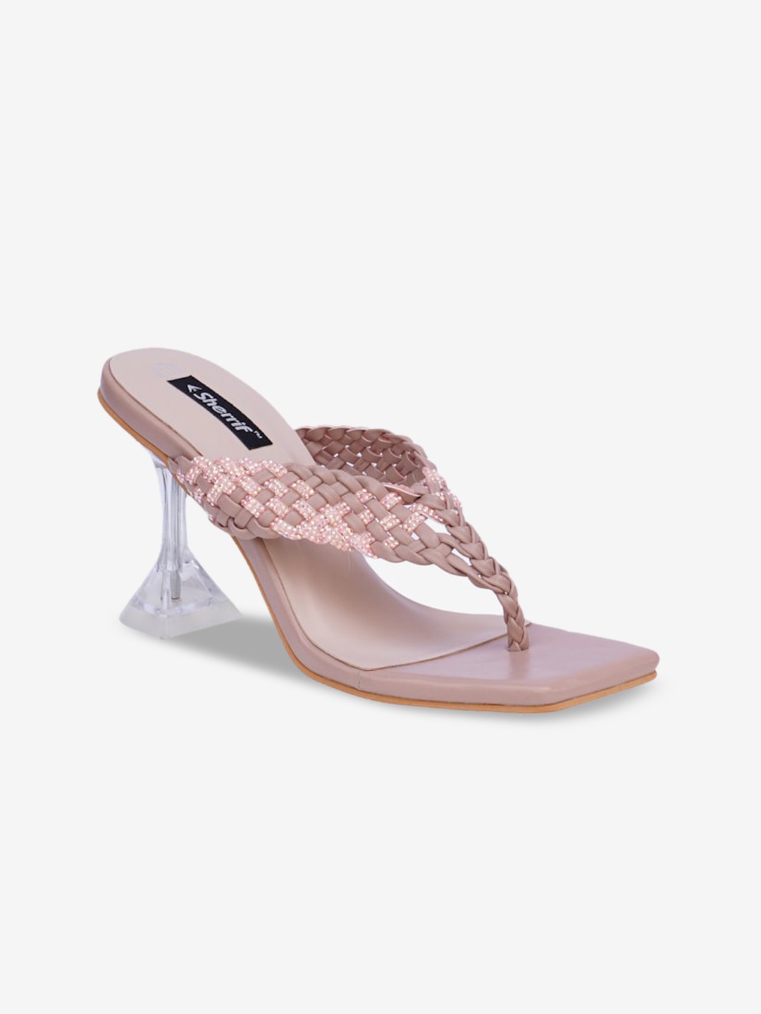 

Sherrif Shoes Pink Kitten Sandals