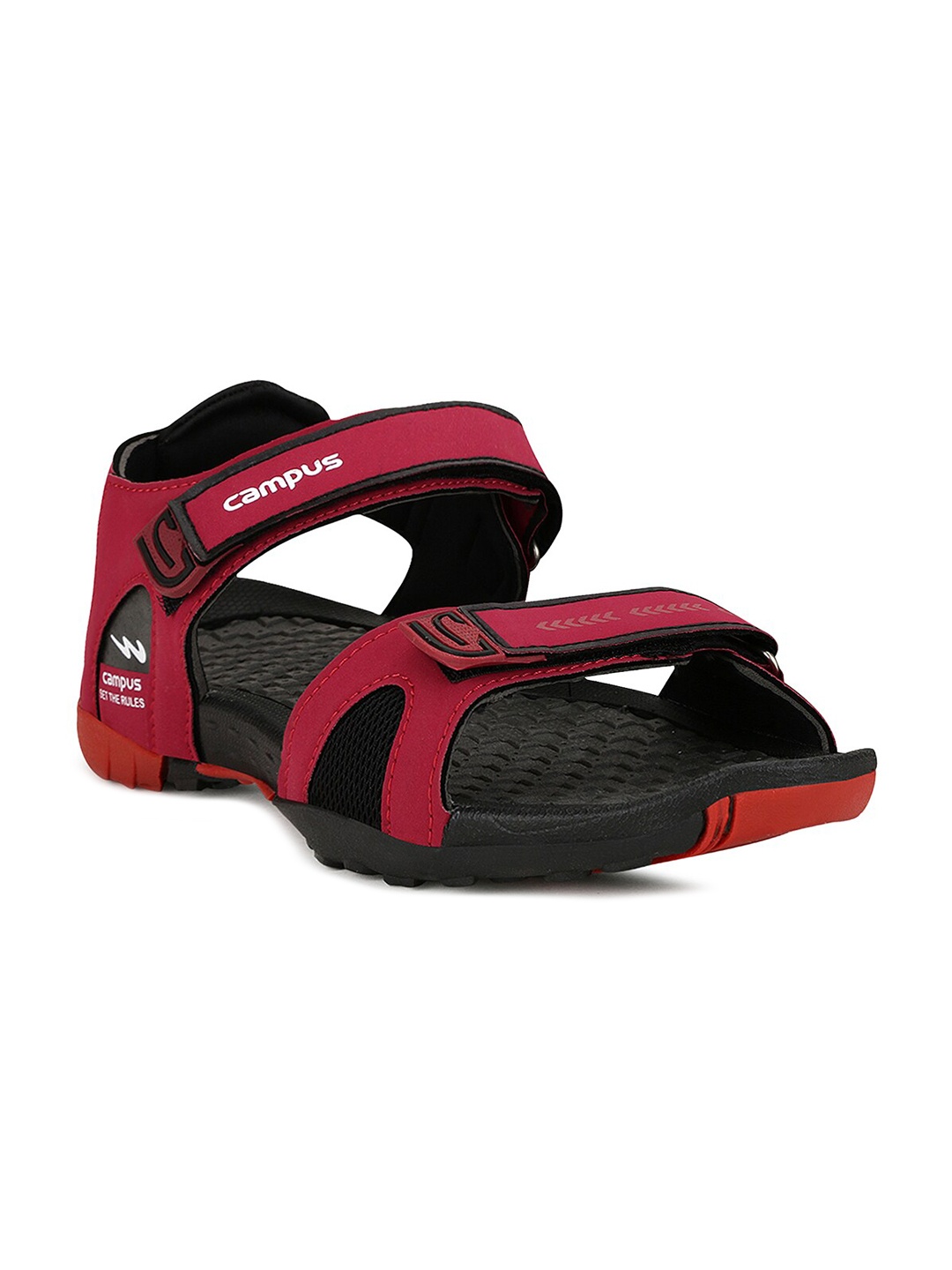 

Campus Men Sandals, Red