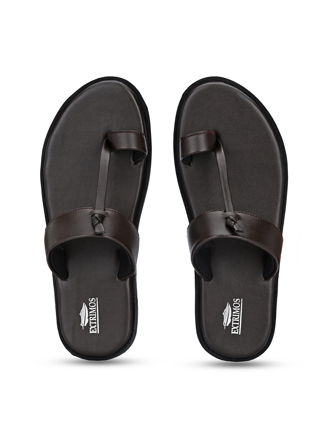 

EXTRIMOS Men Black & Brown Slip-On