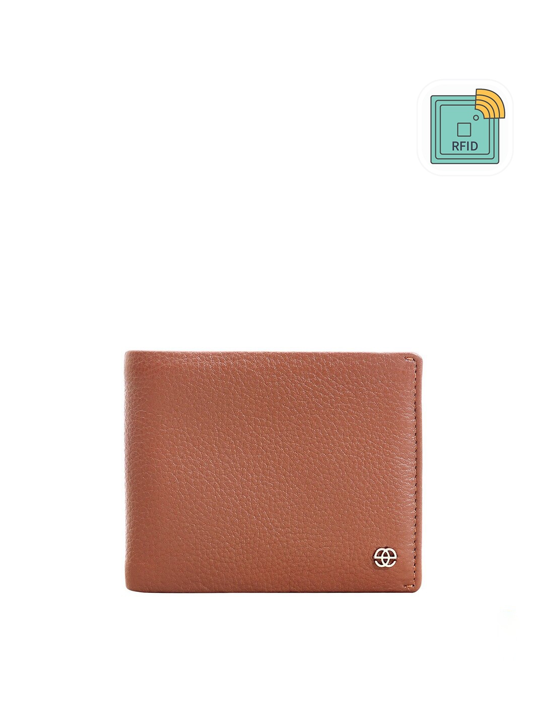 

Eske Men Brown Leather Two Fold Wallet