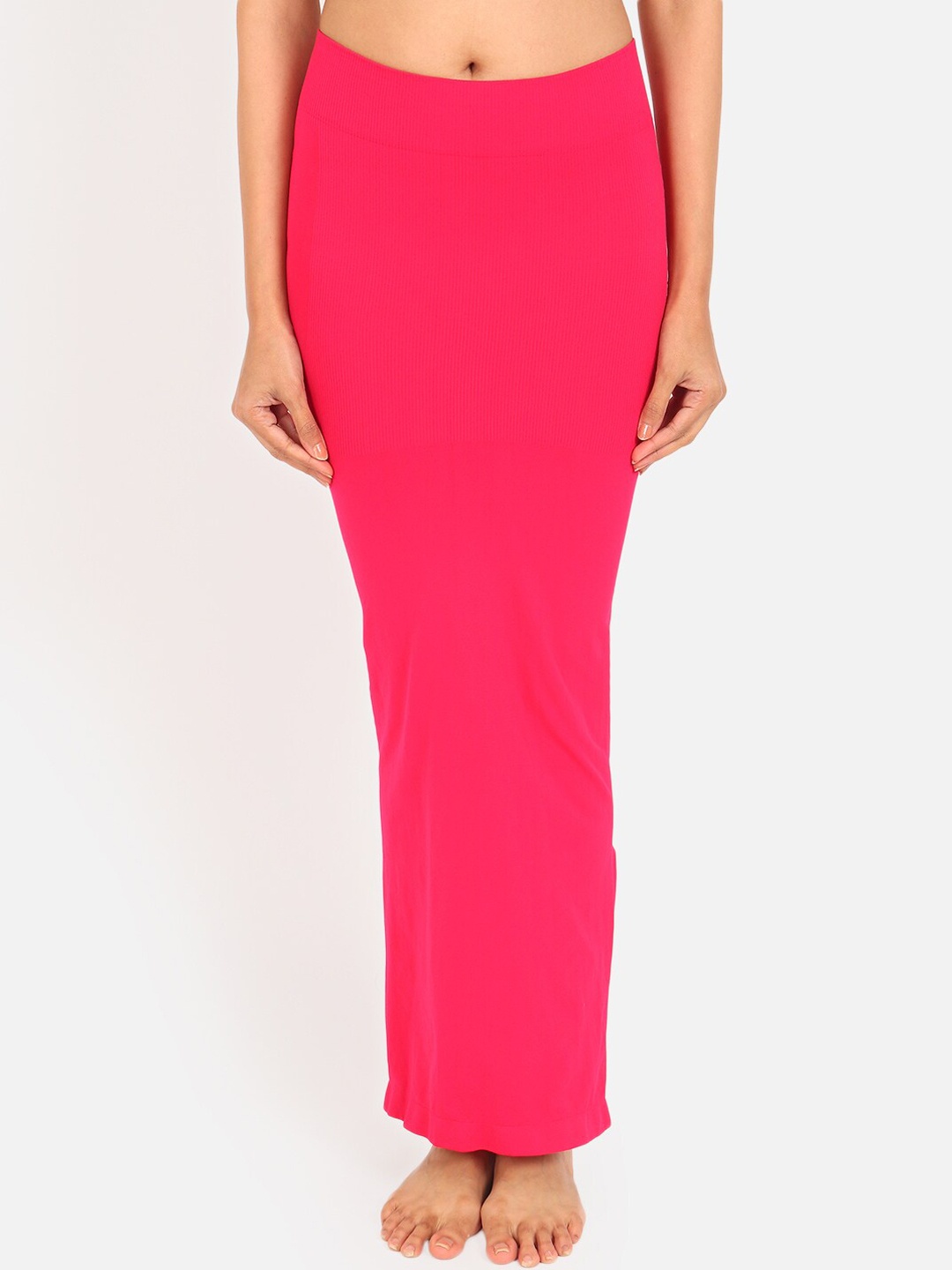 

VEGA Women Fuchsia Pink Solid Seamless Saree Shapewear