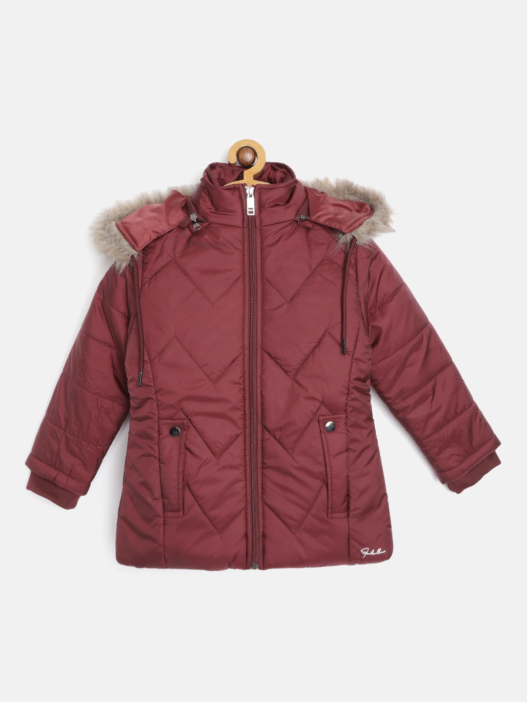

Fort Collins Girls Burgundy Insulator Outdoor Parka Jacket