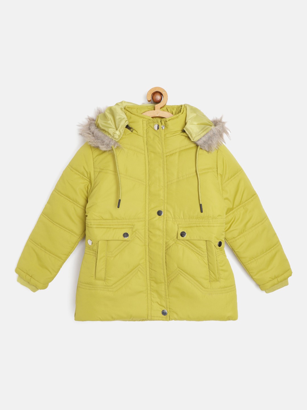 

Fort Collins Girls Green Insulator Outdoor Parka Jacket