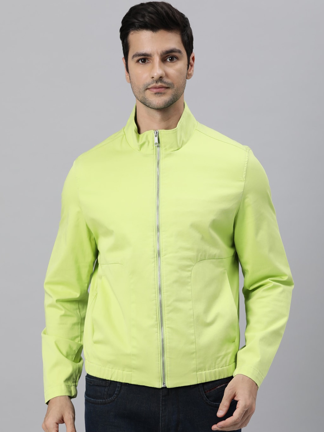 

RARE RABBIT Men Green Tailored Jacket