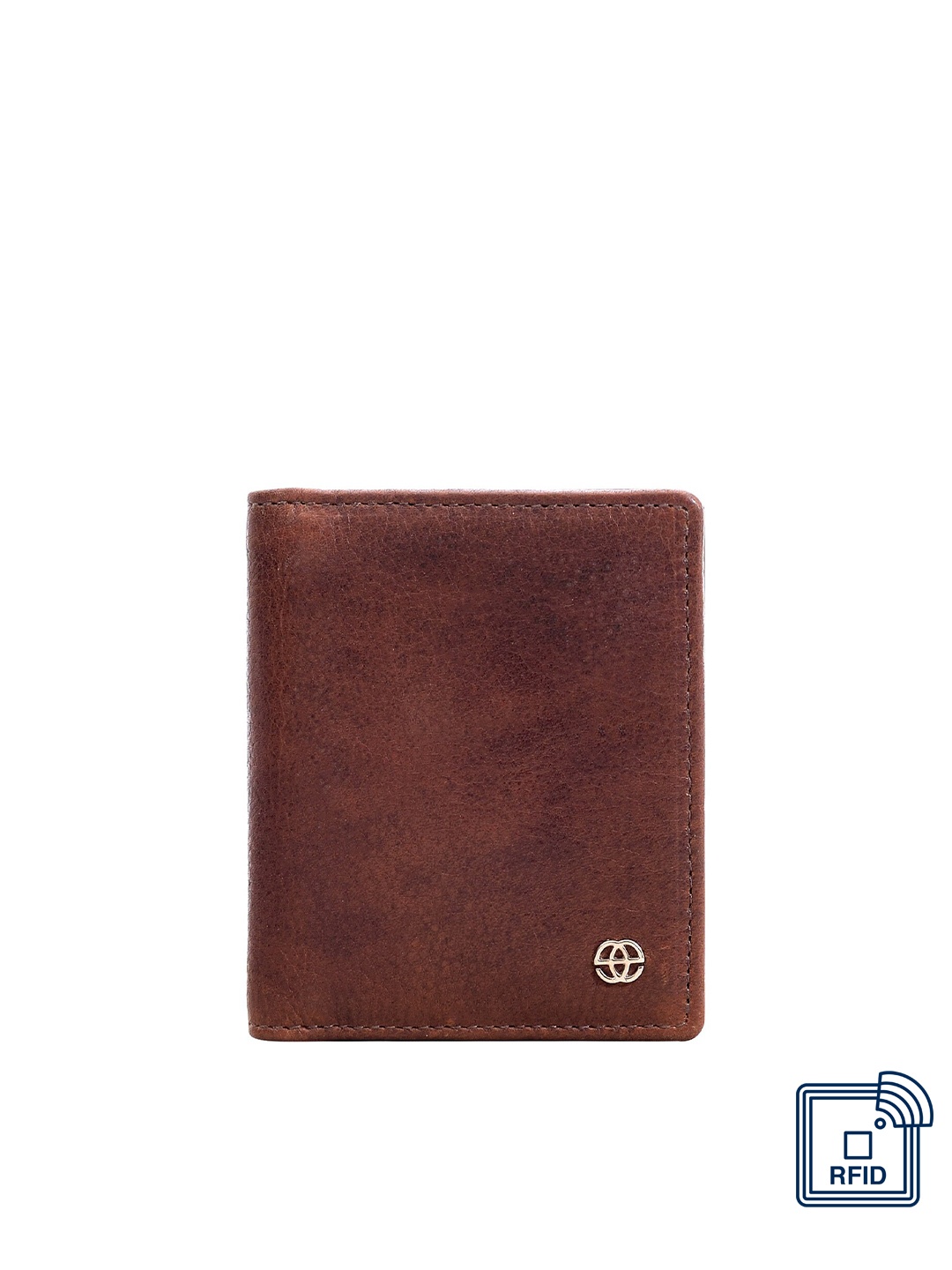 

Eske Men Brown Leather Card Holder