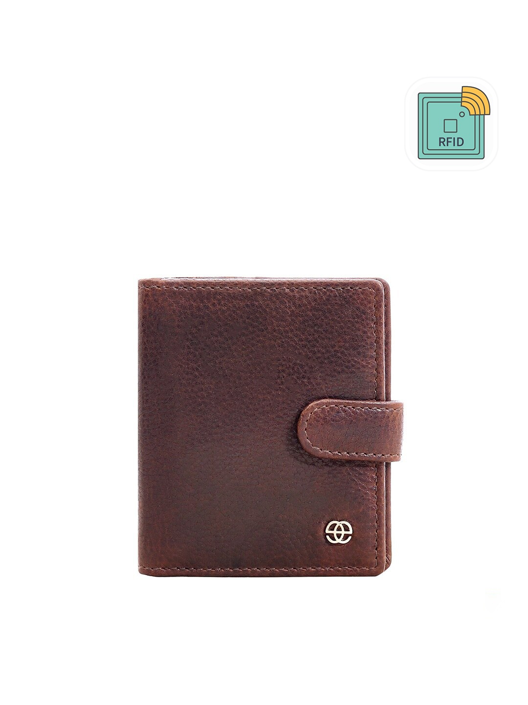 

Eske Men Brown Leather Card Holder