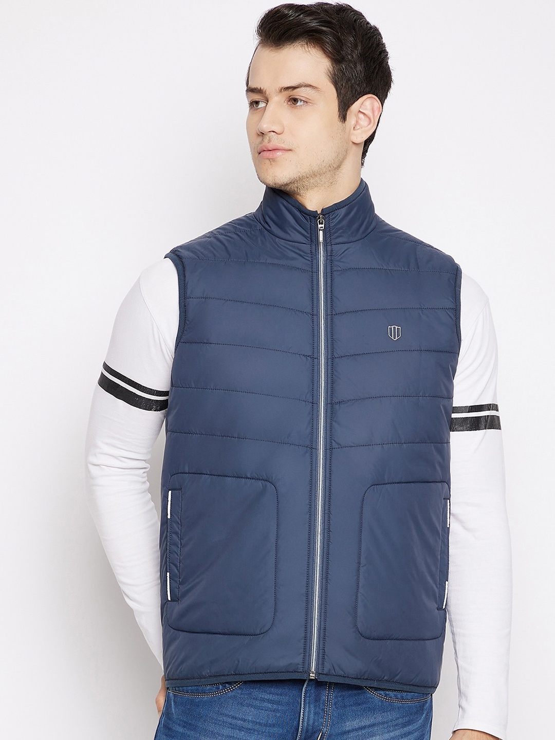 

Duke Men Blue Padded Jacket