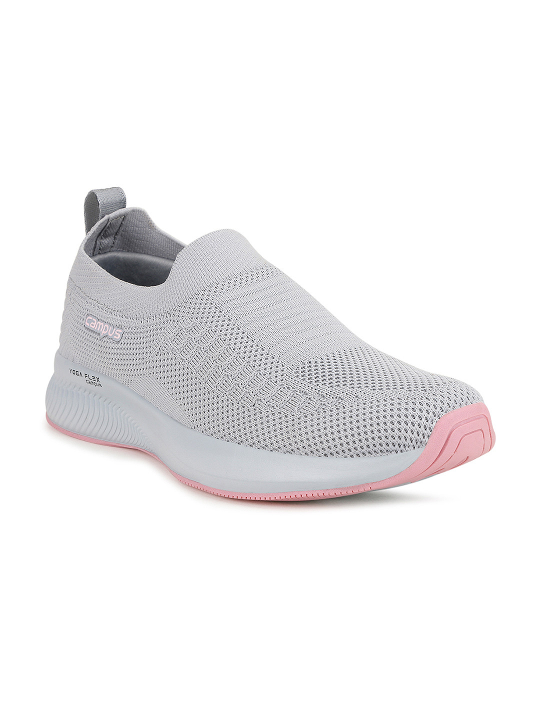 

Campus Women Grey Mesh Walking Shoes