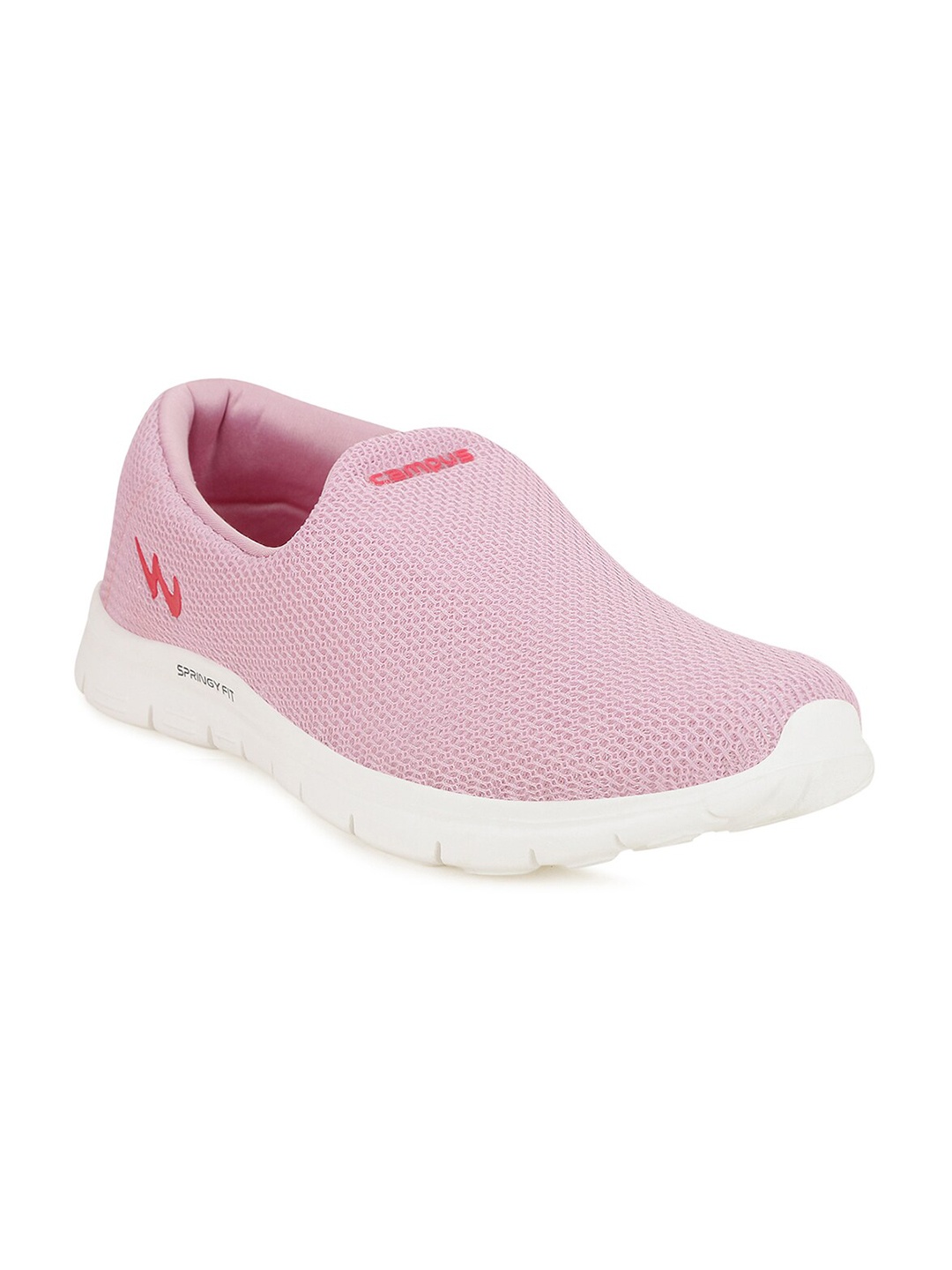 

Campus Women Grey Mesh Walking Shoes