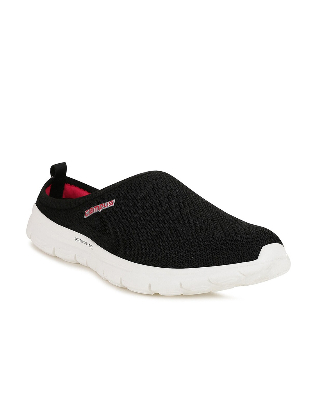 

Campus Women Black Mesh Running Marking Shoes